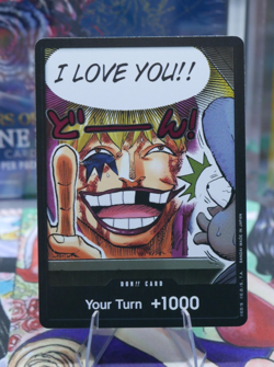 NM - Don! Card I Love You!! One Piece Kingdoms Of Intrigue ENGLISH Rosinante Law - Image 1