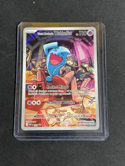 Team Rocket's Wobbuffet Holo Promo SV: Scarlet & Violet Promo Cards 203 NM - Image 1