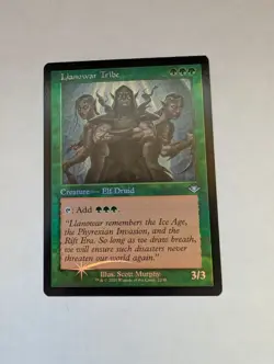 Llanowar Tribe (Retro Frame) Modern Horizons Foil MTG NM - Image 1