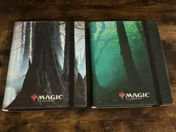 Magic the Gathering 2 Binder 450+ Card Collection MTG Lot - Image 1