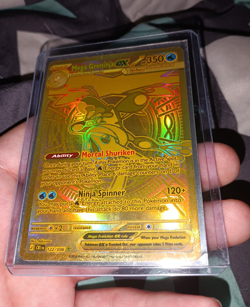 Mega Greninja EX 122/086 Secret Rare Full Art Holo EX Pokemon TCG Card (EN) - Image 1