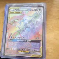 Nintendo Pokemon TCG 4-Card Lot: Birds GX, Darkrai EX, Celebi V - Image 1
