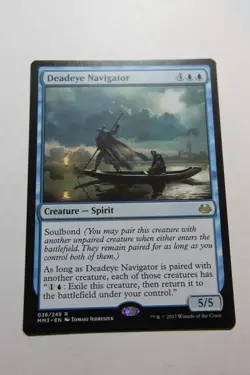 MTG Deadeye Navigator x1- -Modern Masters 2017-Lightly Played - Image 1