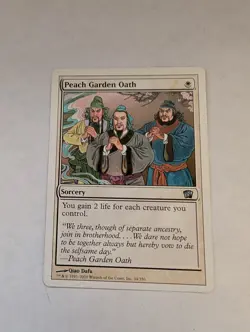 Peach Garden Oath 8th Edition Regular MTG - Image 1