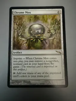 Mirrodin MTG Chrome Mox. Non foil from the original set. Great condition. - Image 1