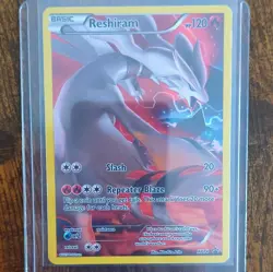 The Pokemon Company Reshiram XY74 XY Black Star Promo Full Art Holo Eng HP 120 - Image 1