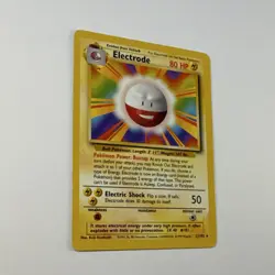 Pokemon Electrode 21/102 Base Set Rare Unlimited Regular 1999 80 HP English - Image 2