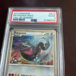 Rayquaza Holo #SL10 Call of Legends 2011 Pokemon PSA 4 - Image 3