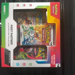 Pokemon TCG First Partner Series 1 Illustration Collection Box Sealed - Image 1