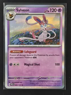 Sylveon 040/131 Holo Prismatic Evolutions Pokemon Holo NM - Image 1