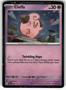 Cleffa 095 Holo Promo Scarlet & Violet Promo Pokemon Near Mint - Image 1