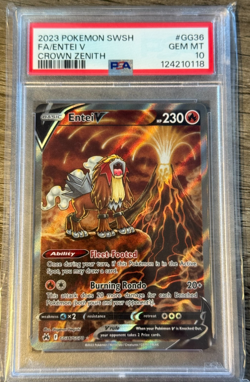 Pokemon 4 Graded Slab Lot - PSA / CGC - Charizard / Entei / Meowth - SIR / IR + - Image 2
