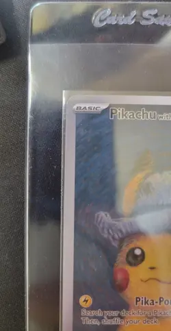Pikachu with Grey Felt Hat SVP 085 Promo Raw - Image 3