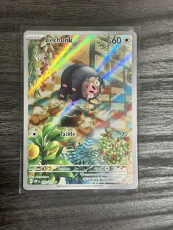 Lechonk 209/197 Illustration Rare Obsidian Flames Pokemon - Image 1