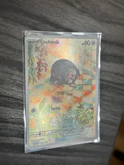 Lechonk 209/197 Illustration Rare Obsidian Flames Pokemon - Image 3
