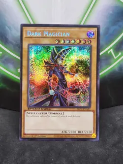 Yugioh Dark Magician SBC2-ENA12 Prismatic Secret Rare 1st Edition NM - Image 1
