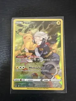 Pokemon TCG Pikachu TG05/TG30 Swsh11: Lost Origin Trainer Gallery Holo NM - Image 1