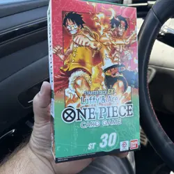 ONE PIECE ENGLISH TCG: (ST-30) Starter Deck EX: Luffy & Ace sealed - Image 1
