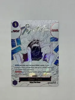 One Piece Gear Two (Manga Event) EN Alt Art OP11-080 A Fist of Divine Speed MINT - Image 3