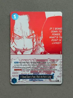 ACE - If I Bowed Down to Power, What's the Point OP13-057 3rd Anniversary FOIL - Image 1