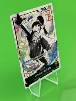 One Piece Egg Head Starter Deck ST29 Monkey.D.Luffy Alt Art ST29-001 L!!! - Image 2