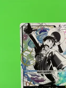 One Piece Egg Head Starter Deck ST29 Monkey.D.Luffy Alt Art ST29-001 L!!! - Image 4