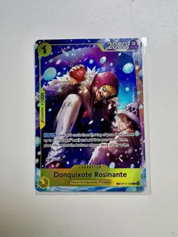 One Piece TCG English Donquixote Rosinante Alternative Art OP12-108 - Image 1