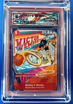 The Case Hitmen Monkey V Wemby Power grid Wembanyama One Piece 1/1 #536 - Image 1