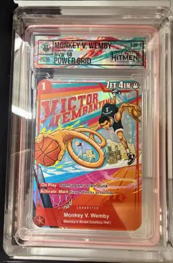 The Case Hitmen Monkey V Wemby Power grid Wembanyama One Piece 1/1 #536 - Image 3