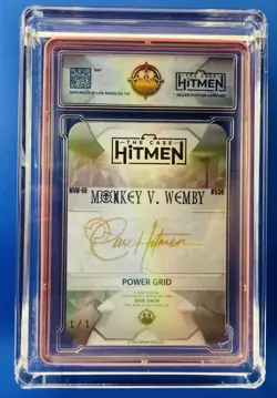 The Case Hitmen Monkey V Wemby Power grid Wembanyama One Piece 1/1 #536 - Image 4