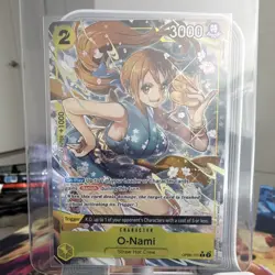 One Piece CCG O-Nami OP06-101 Wings of the Captain Foil English Alt Art Rare - Image 1