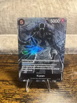 KUZAN #82 (OP10-082) NM SECRET RARE ALT ART – ROYAL BLOOD – ONE PIECE ENGLISH - Image 1