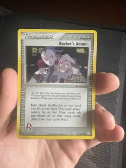 Rocket’s Admin. 86/109 Team Rocket Returns Stamped Reverse Holo Pokemon LP - Image 1