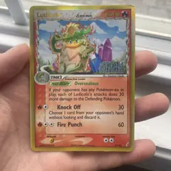 Ludicolo (Delta Species) [6/100] {Crystal Guardians} Reverse Holo Pokemon 2006 - Image 1