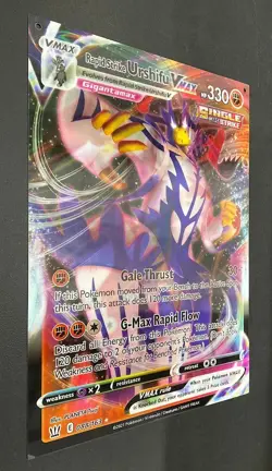 Single / Rapid Strike Urshifu VMAX Pokemon Lenticular Sign - Image 3