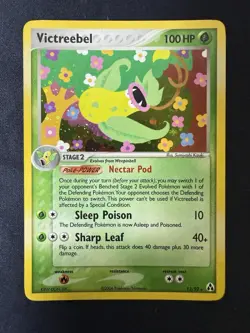 Pokemon TCG: 2006 EX Legend Maker Victreebel 13/92 Holo Rare LP - Swirl - Image 5