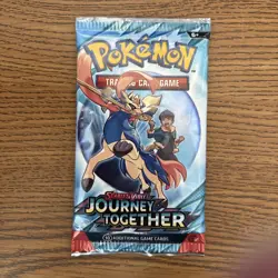 Pokemon SV Journey Together Booster Pack - 10 Cards / Pack - Random Art - SEALED - Image 1