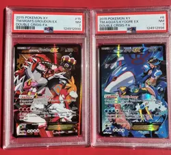 Pokemon Double Crisis Complete Master Set PSA 7 NM Kyogre EX Groudon EX 1-34 - Image 2