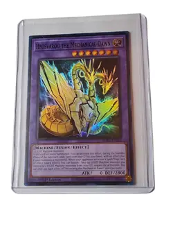 🔥Yugioh Heosvarog the Mechanical Dawn Super Rare ROTA Rage Of The Abyss 🔥 - Image 1