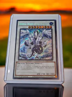 🔥Trishula, Dragon of the Ice Barrier Holo Yugioh TCG RA02-EN026 - Image 1