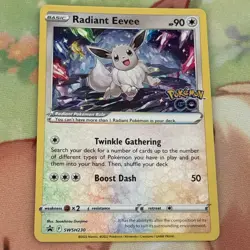 Radiant Eevee SWSH230 SWSH: Sword & Shield Promo Cards Holo - Image 1