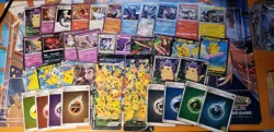 Pokemon Card 25th Anniversary Complete Base Set of 39 Holo Japanese Pikachu 001 - Image 1