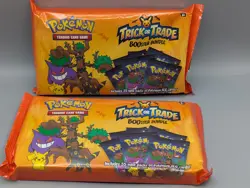 2 NIP POKEMON TRICK OR TRADE CARDS BOOSTER TCG BUNDLES 2024 TRADING CARDS - Image 1
