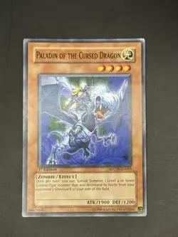 Paladin Of The Cursed Dragon | SDZW-EN003 | Yu-Gi-Oh Card - Image 1