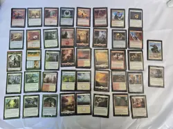 Magic The Gathering MTG Lot 118 Cards Sleeved w/ Deck Box Organizer Bundle - Image 2