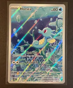 Horsea Shrouded Fable Holo Card 067/064 Mint Condition - Image 1
