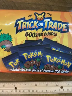 2024 Pokemon Halloween Trick or Trade BOOster Bundle -120 Packs- 360 Total Cards - Image 4