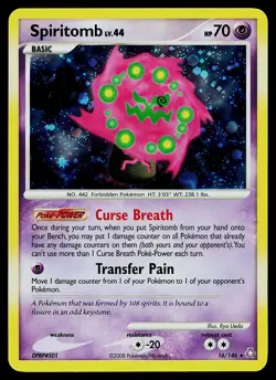 Pokemon Card - Spiritomb Legends Awakened 16/146 Holo Rare - Image 1
