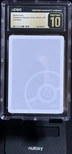Pokemon CGC Pristine 10 Old Maid Playing Cards 2019 Japanese Pikachu Meowth Lot - Image 1