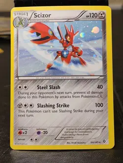 Scizor 94/149 Boundaries Crossed Cosmos Holo Rare Pokemon Card Tcg Card Trade - Image 1